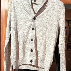 Banana Republic Light Gray Women's Cardigan